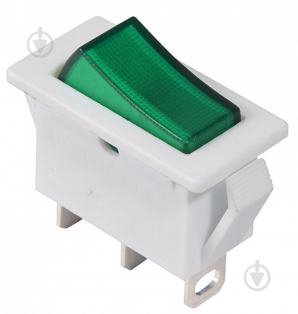 Кнопка Аско-Укрем KCD3-101N-13 GR/WH 220V A0140040041 - фото 1