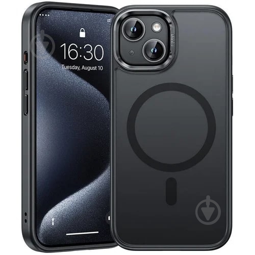 Чехол Benks MagClap Mist Protective для Apple iPhone 15 Plus black (1276182) - фото 1