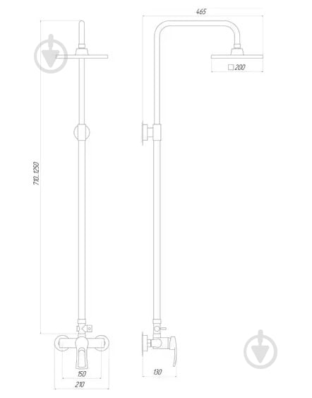 Душевая система Globus Lux GLSV-0088 - фото 5