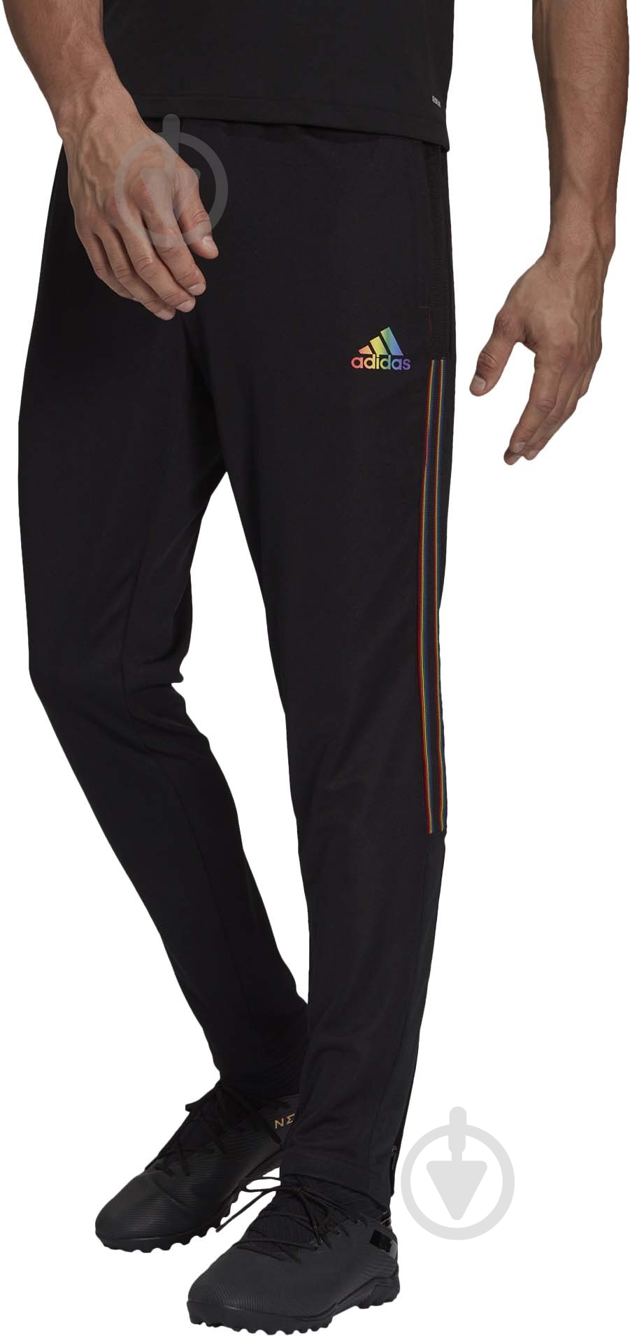 Штани Adidas TIRO TKPNTPRIDE GS4735 р. S чорний - фото 1