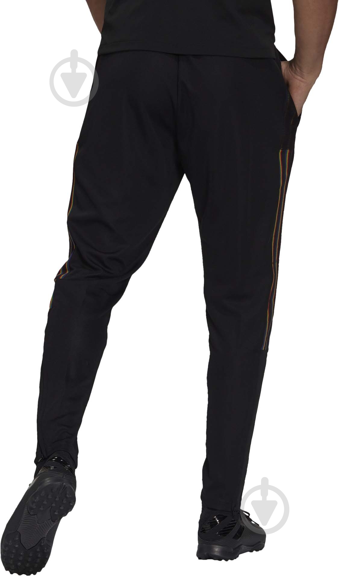 Штани Adidas TIRO TKPNTPRIDE GS4735 р. S чорний - фото 4