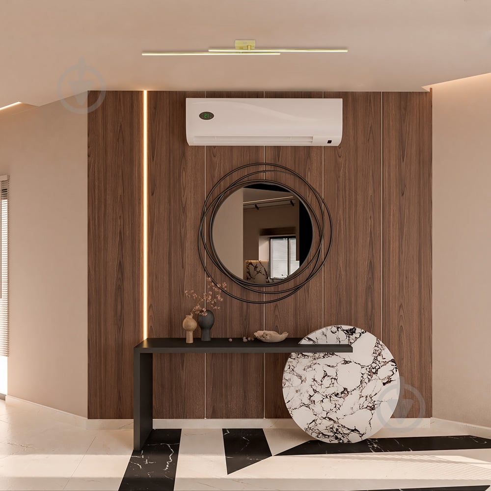 Люстра світлодіодна ARDERO Teo золотий AL6481 - фото 4