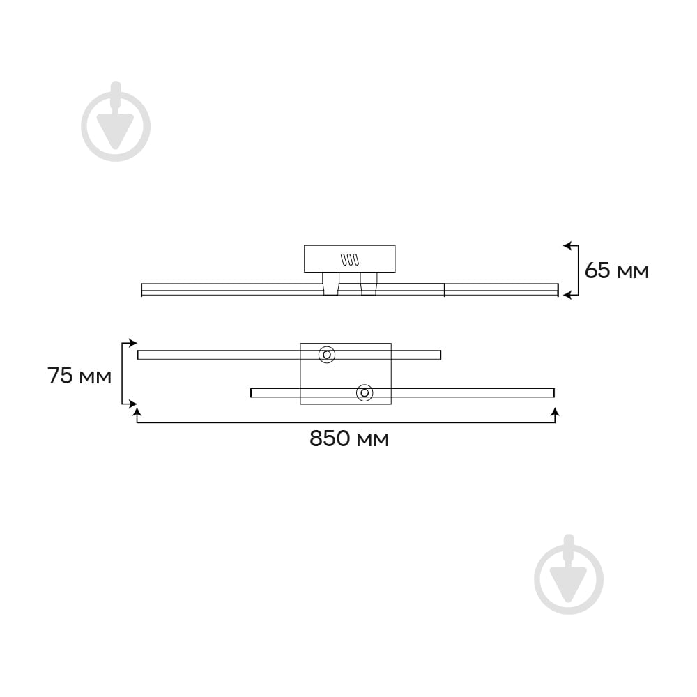 Люстра світлодіодна ARDERO Teo золотий AL6481 - фото 3