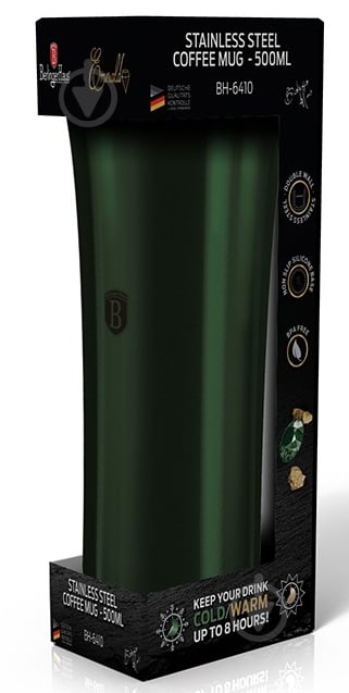 Термос Berlinger Haus Emerald Collection 0,5 л BH 6409 - фото 1 Термос Berlinger Haus Emerald Collection 0,5 л BH 6409 - фото 1
