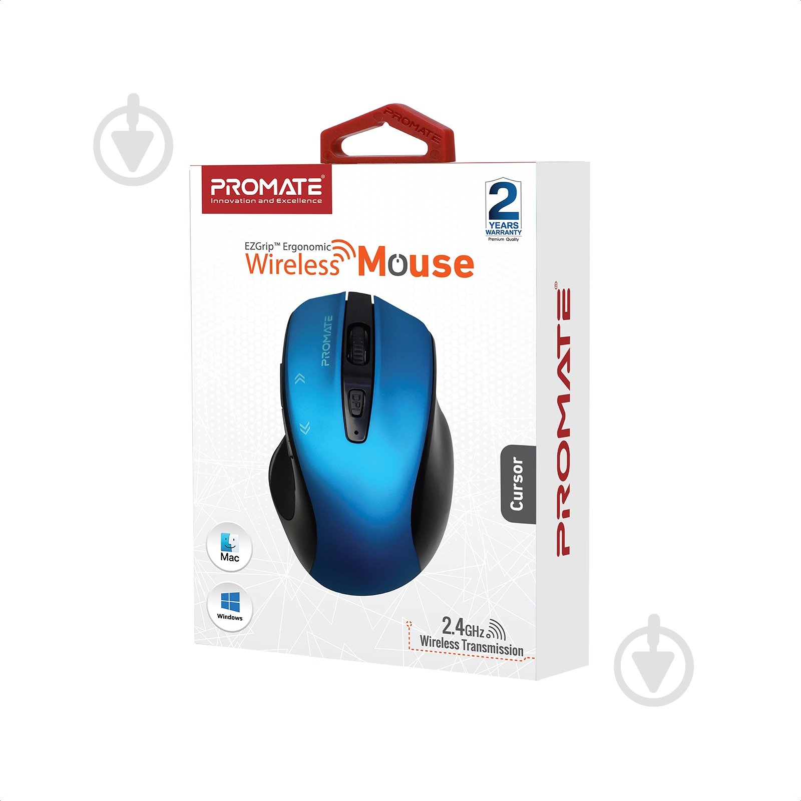 Миша Promate Cursor Wireless Blue blue (cursor.blue) - фото 7