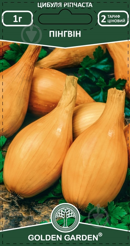 Семена Golden Garden лук Пингвин 1 г (4820164120507) - фото 1 Семена Golden Garden лук Пингвин 1 г (4820164120507) - фото 1