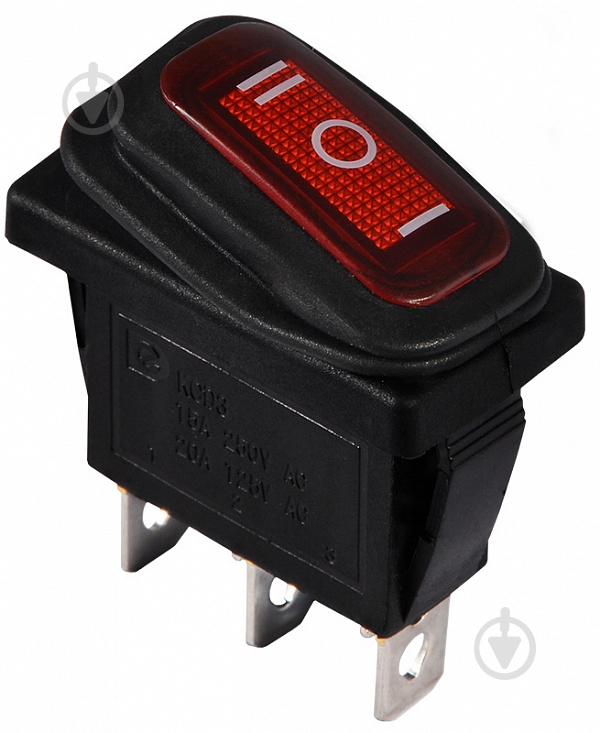 Кнопка Аско-Укрем KCD3-103W R/B A0140040042 - фото 1 Кнопка Аско-Укрем KCD3-103W R/B A0140040042 - фото 1