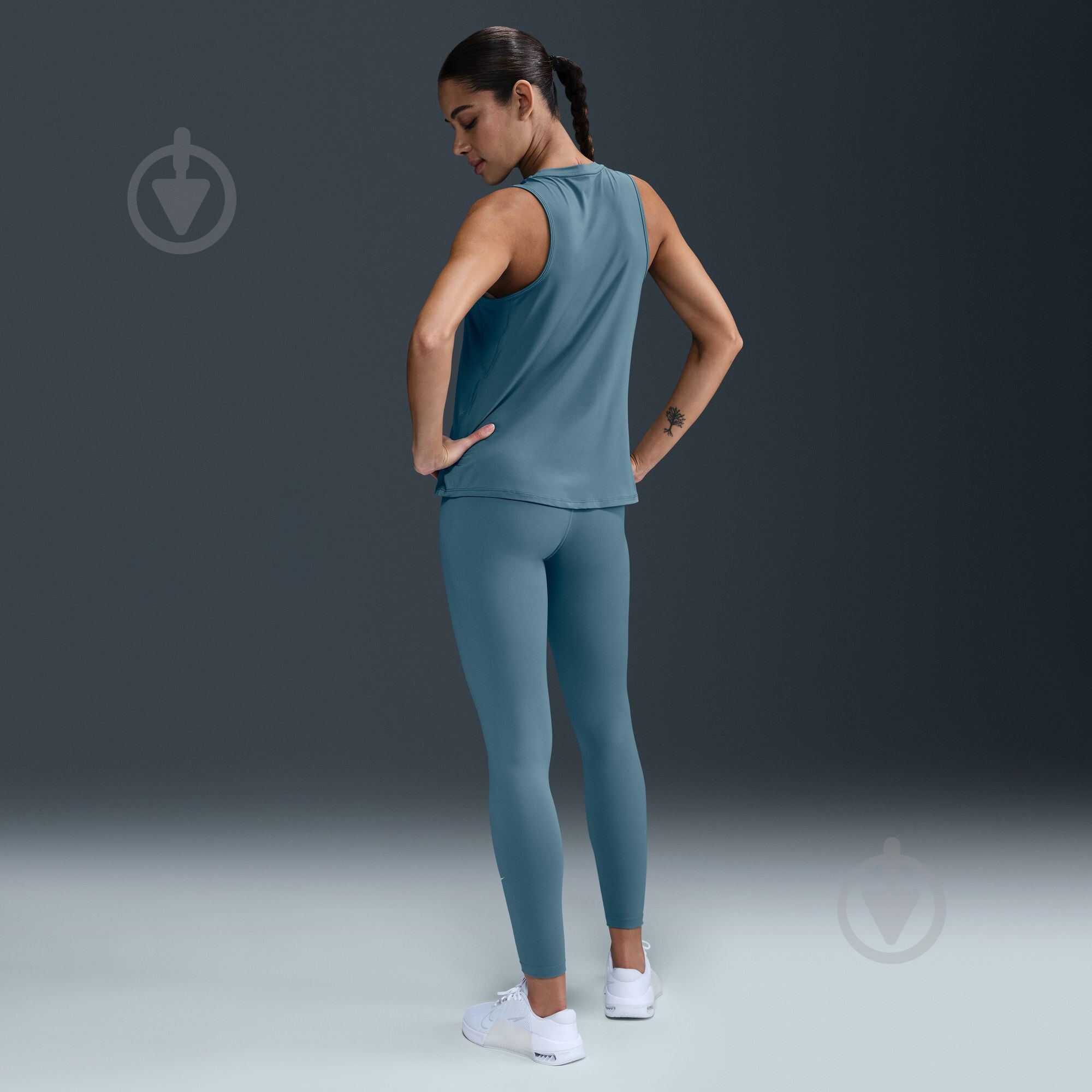 Лосини Nike W NK DF ONE HR TIGHT WT IB9382-006 р.XL бірюзовий - фото 8 Лосини Nike W NK DF ONE HR TIGHT WT IB9382-006 р.XL бірюзовий - фото 8