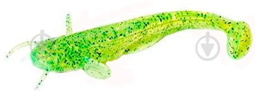 Віброхвіст FishUp Catfish 3 75 мм 8 шт. #026 flo chartreuse/green - фото 1