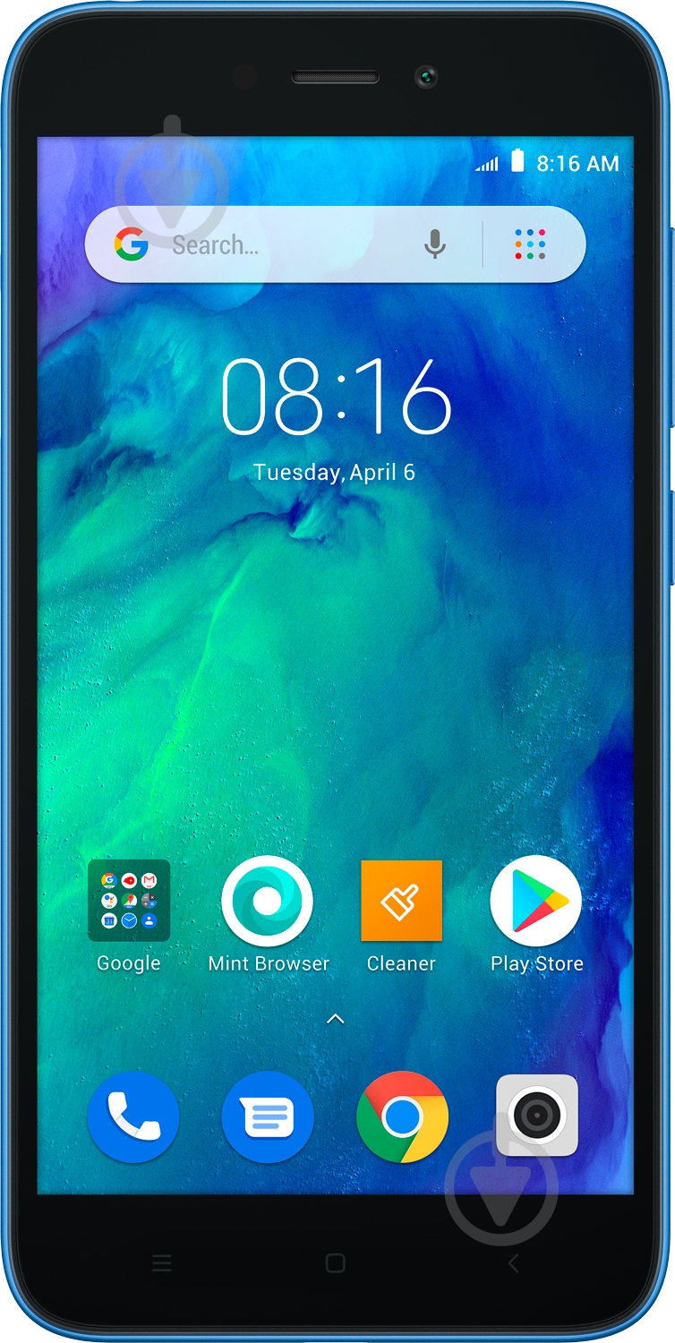 Смартфон Xiaomi Redmi Go 1/8GB blue (445763) - фото 2
