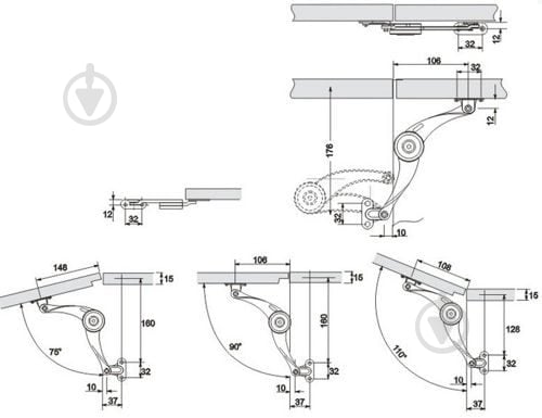 Барный ограничитель Design сатин GTV - фото 2 Барный ограничитель Design сатин GTV - фото 2