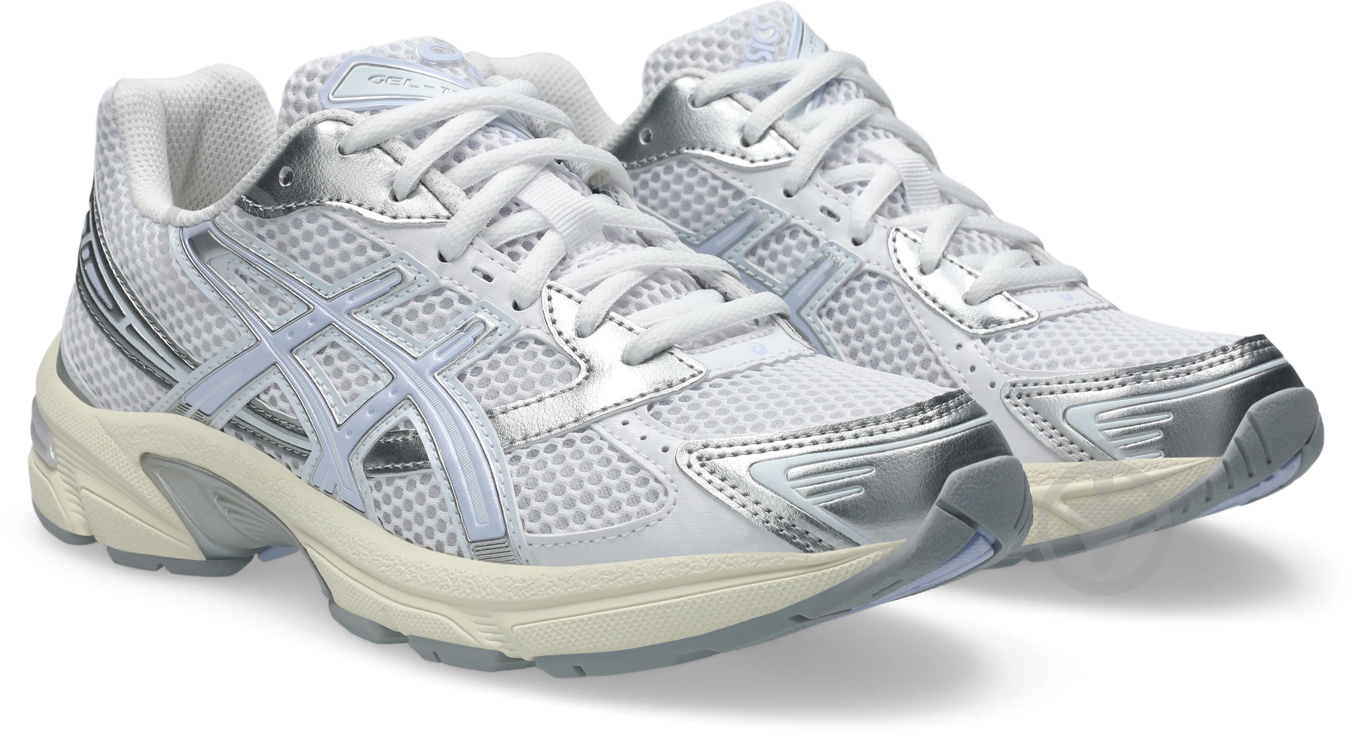 Кроссовки женские Asics GEL-1130 1202A164-121 р.37,5 белые с серым - фото 4 Кроссовки женские Asics GEL-1130 1202A164-121 р.37,5 белые с серым - фото 4