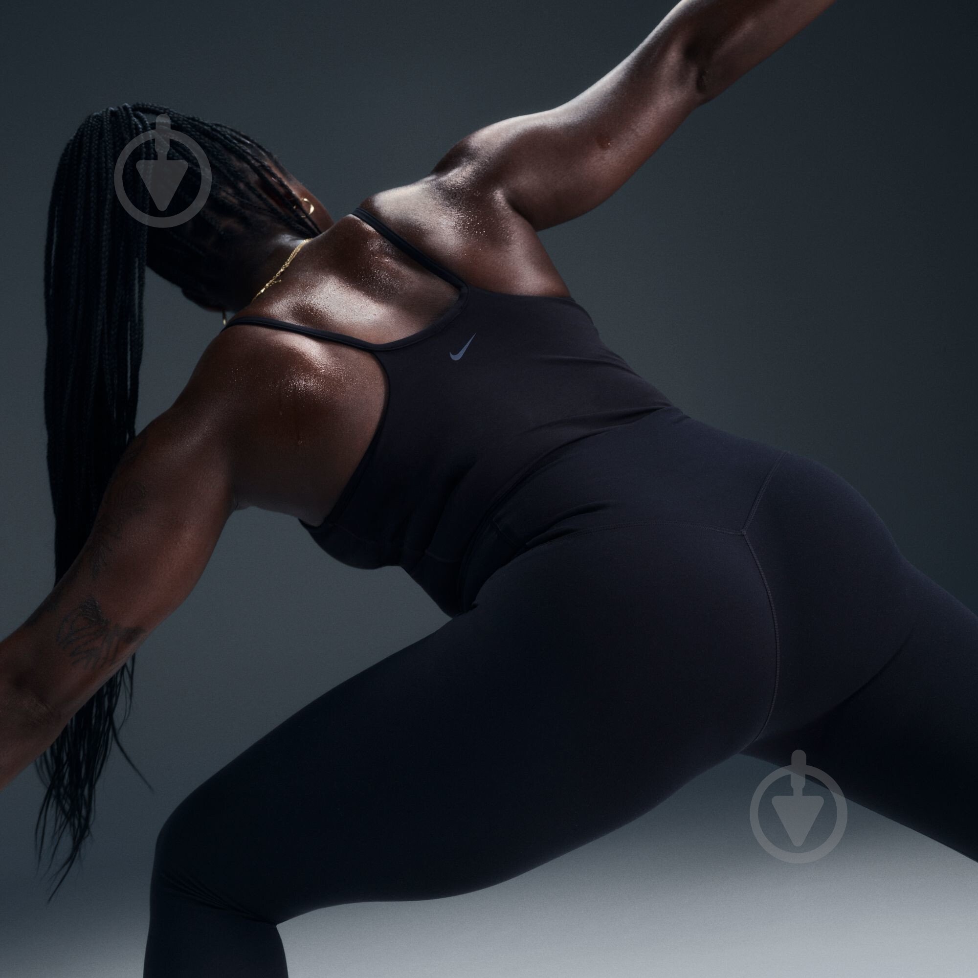 Лосини Nike W NK DF ZENVY HR TGHT DQ6013-010 р.XL чорний - фото 5
