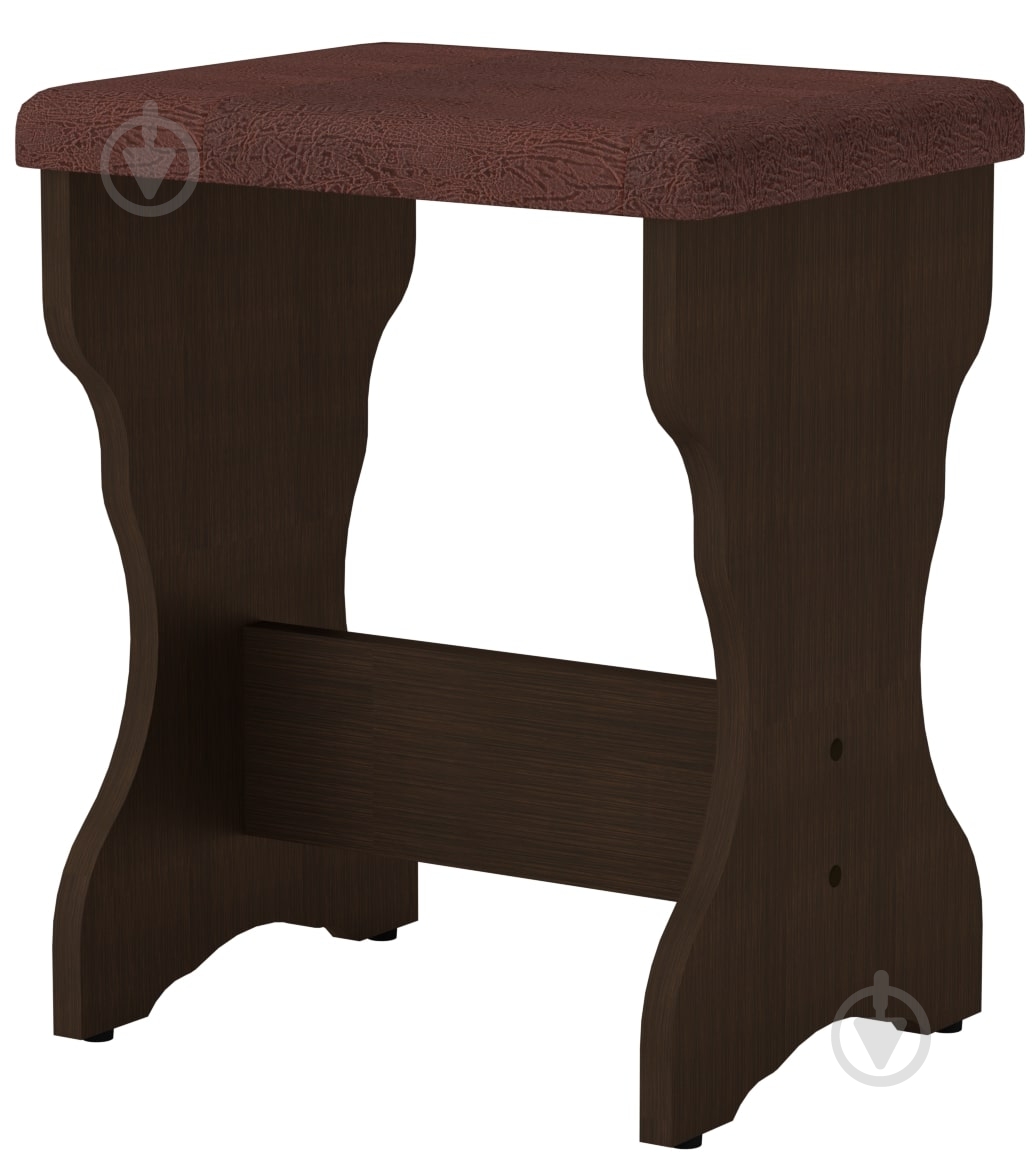 Табурет Компанит Т-2 бронза / венге - фото 1