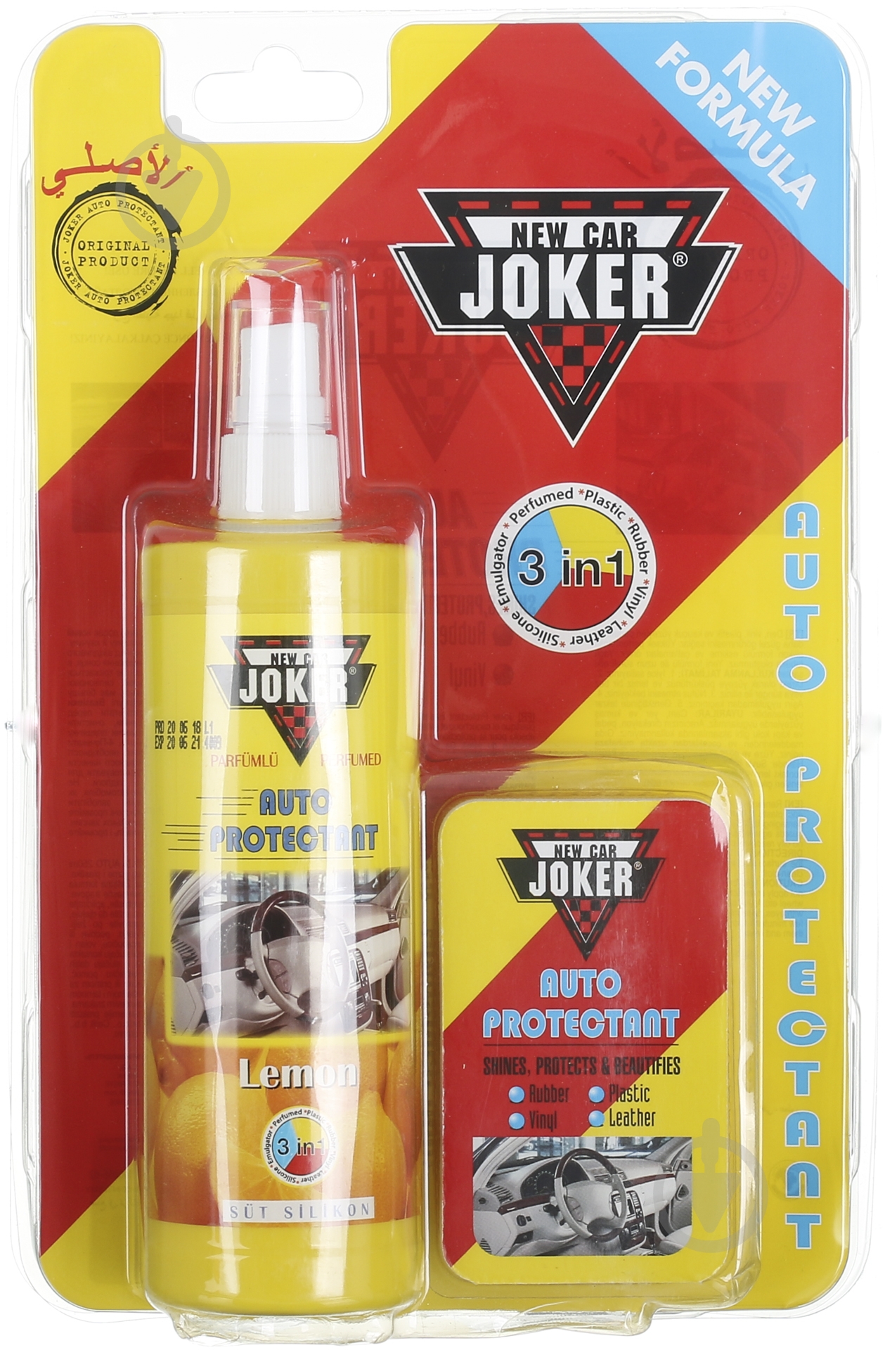 Полироль для приборной панели Joker lemon 300 мл - фото 2