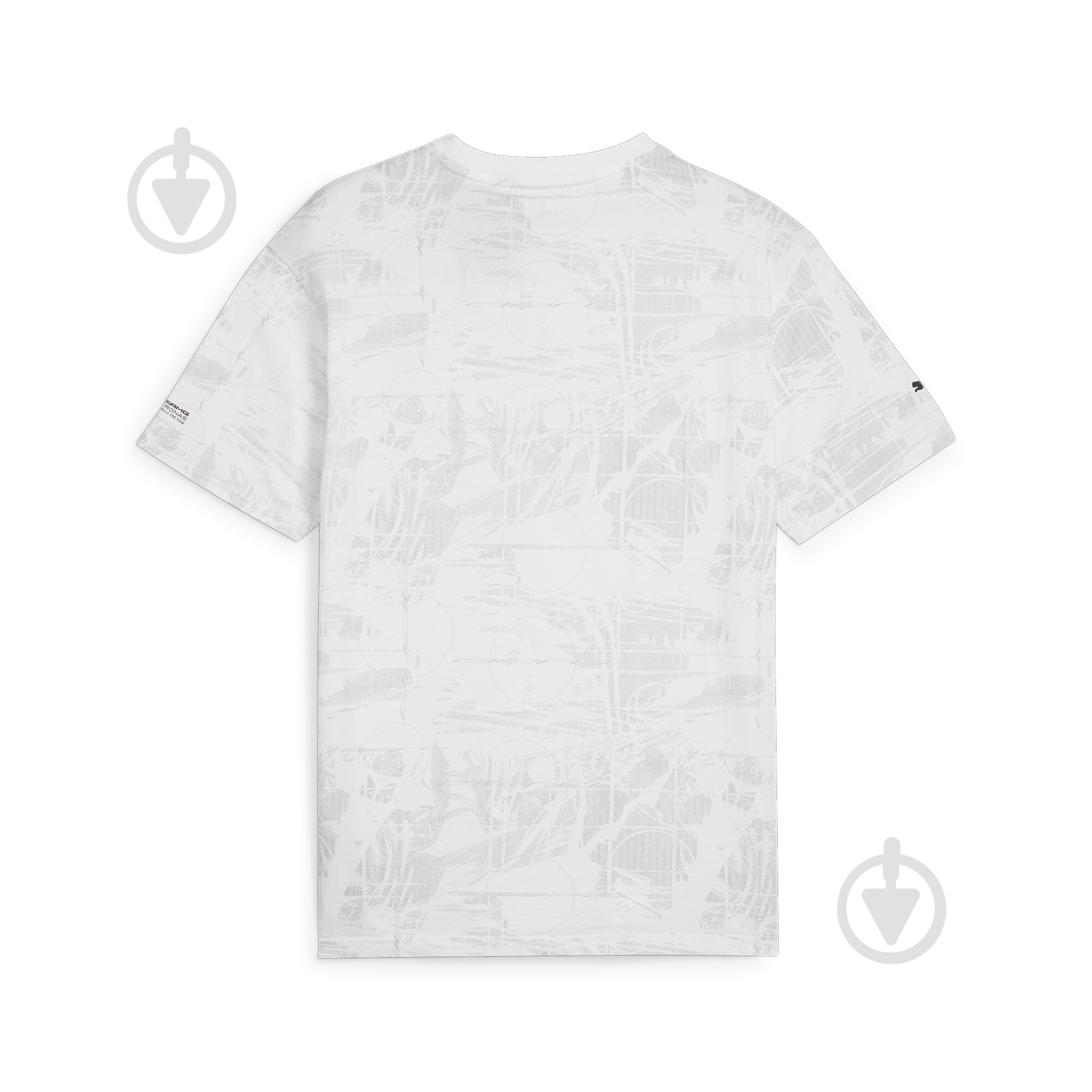 Футболка Puma MAPF1 STATEMENT AOP TEE 62372803 р.XL серый - фото 2