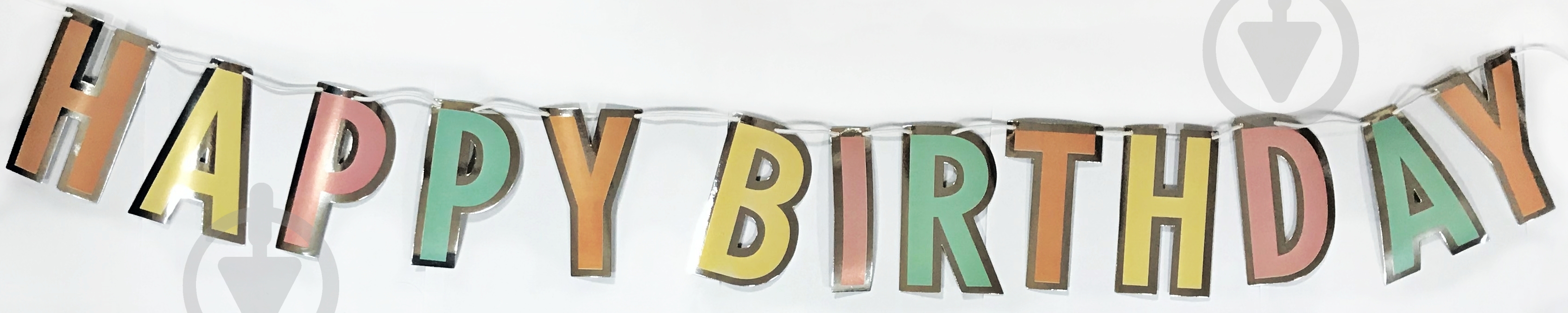 Баннер happy birthday B1,1 м 1 шт. - фото 2