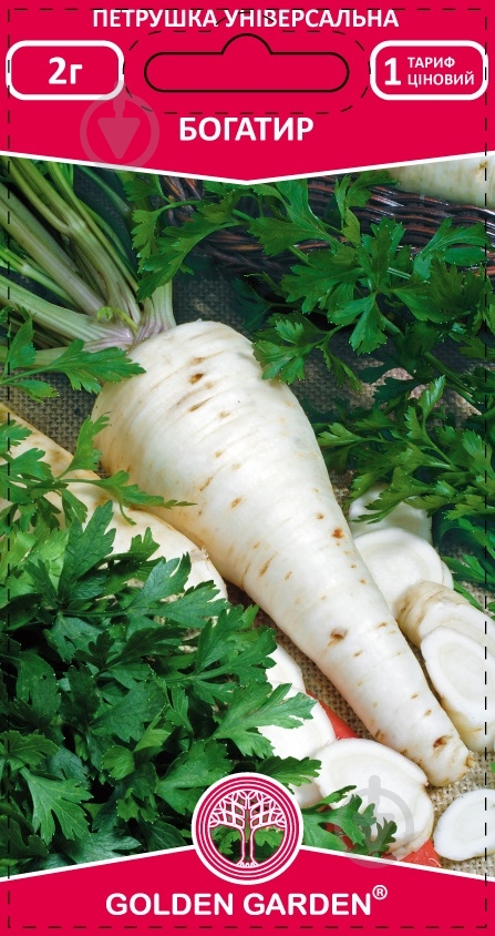 Семена Golden Garden петрушка универсальная Богатырь 2 г - фото 1