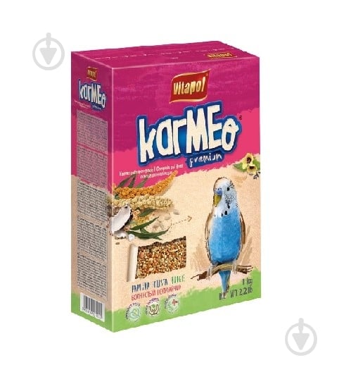 Корм Vitapol для попугаев, 1 кг 2102 - фото 1