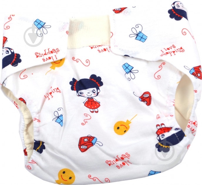 Многоразовый подгузник Lindo L 10-16 кг 1 шт. - фото 1 Многоразовый подгузник Lindo L 10-16 кг 1 шт. - фото 1