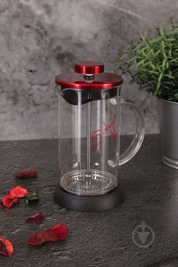 Френч-пресс Berlinger Haus Metallic Line BURGUNDY Edition 800 мл BH 1498 - фото 2