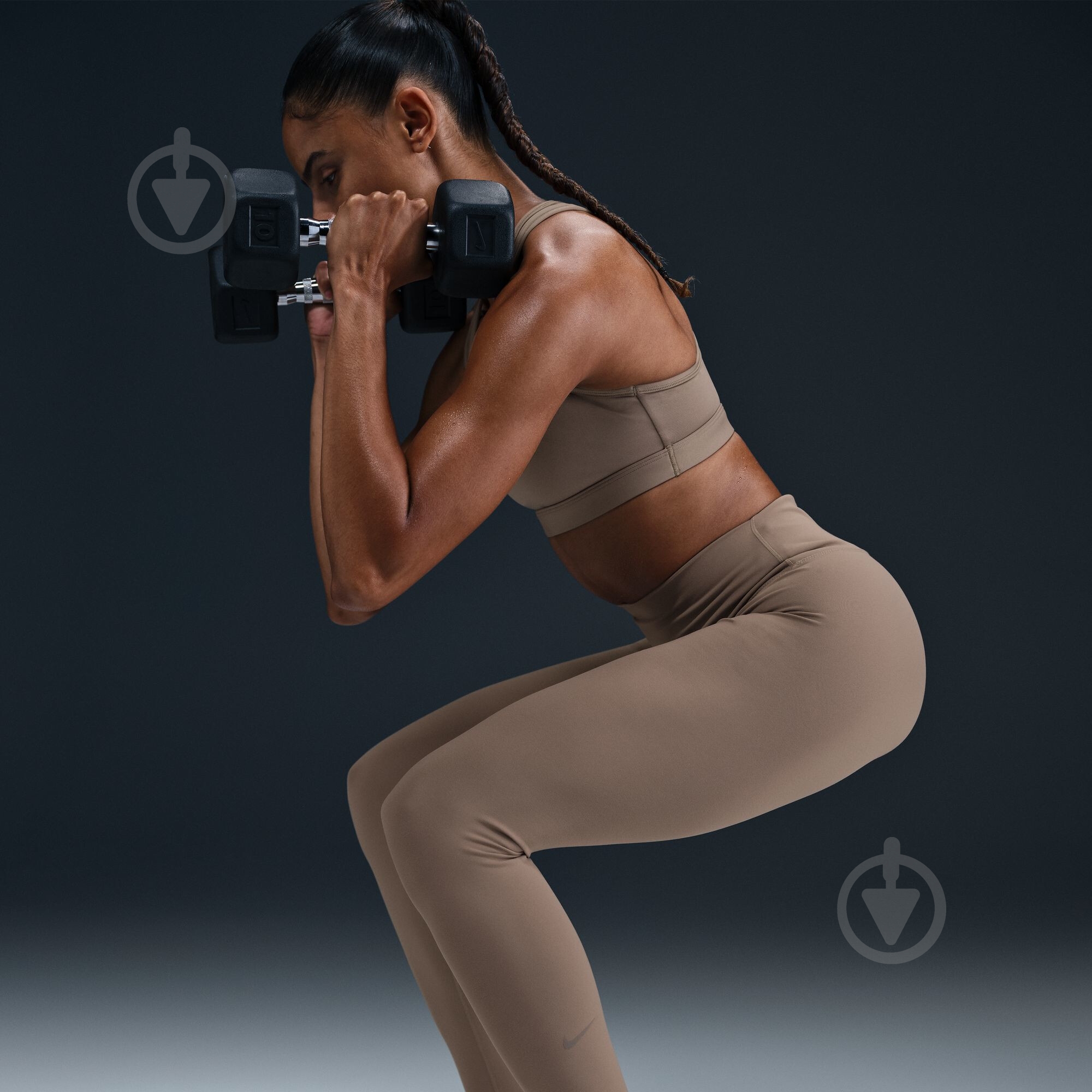 Лосини Nike W NK DF ONE HR TIGHT FN3226-233 р.XS коричневий - фото 13 Лосини Nike W NK DF ONE HR TIGHT FN3226-233 р.XS коричневий - фото 13