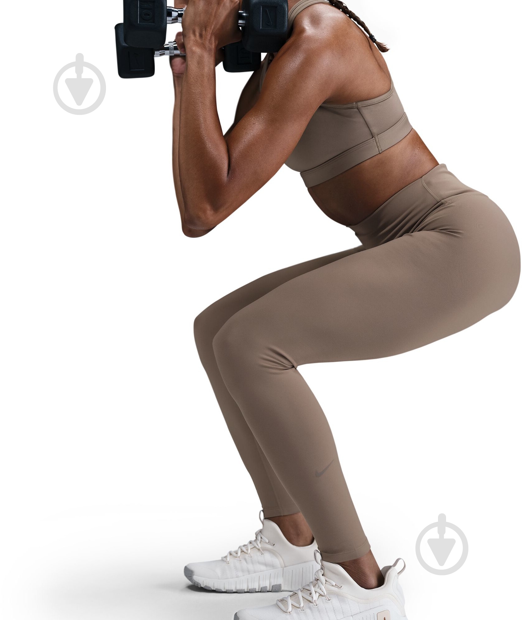 Лосини Nike W NK DF ONE HR TIGHT FN3226-233 р.XS коричневий - фото 6 Лосини Nike W NK DF ONE HR TIGHT FN3226-233 р.XS коричневий - фото 6