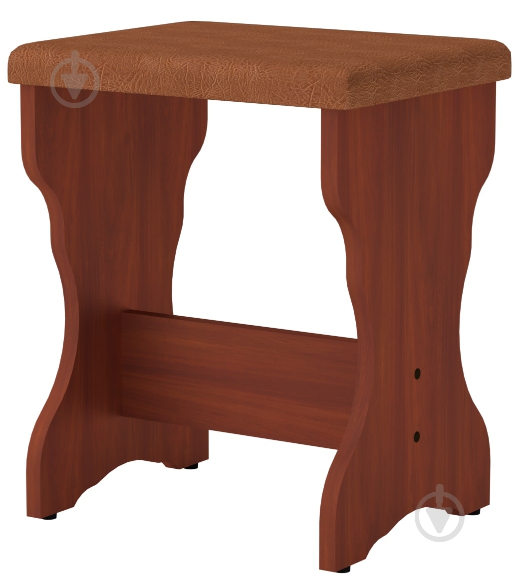 Табурет Компанит Т-2 рыжий / яблоня - фото 1 Табурет Компанит Т-2 рыжий / яблоня - фото 1