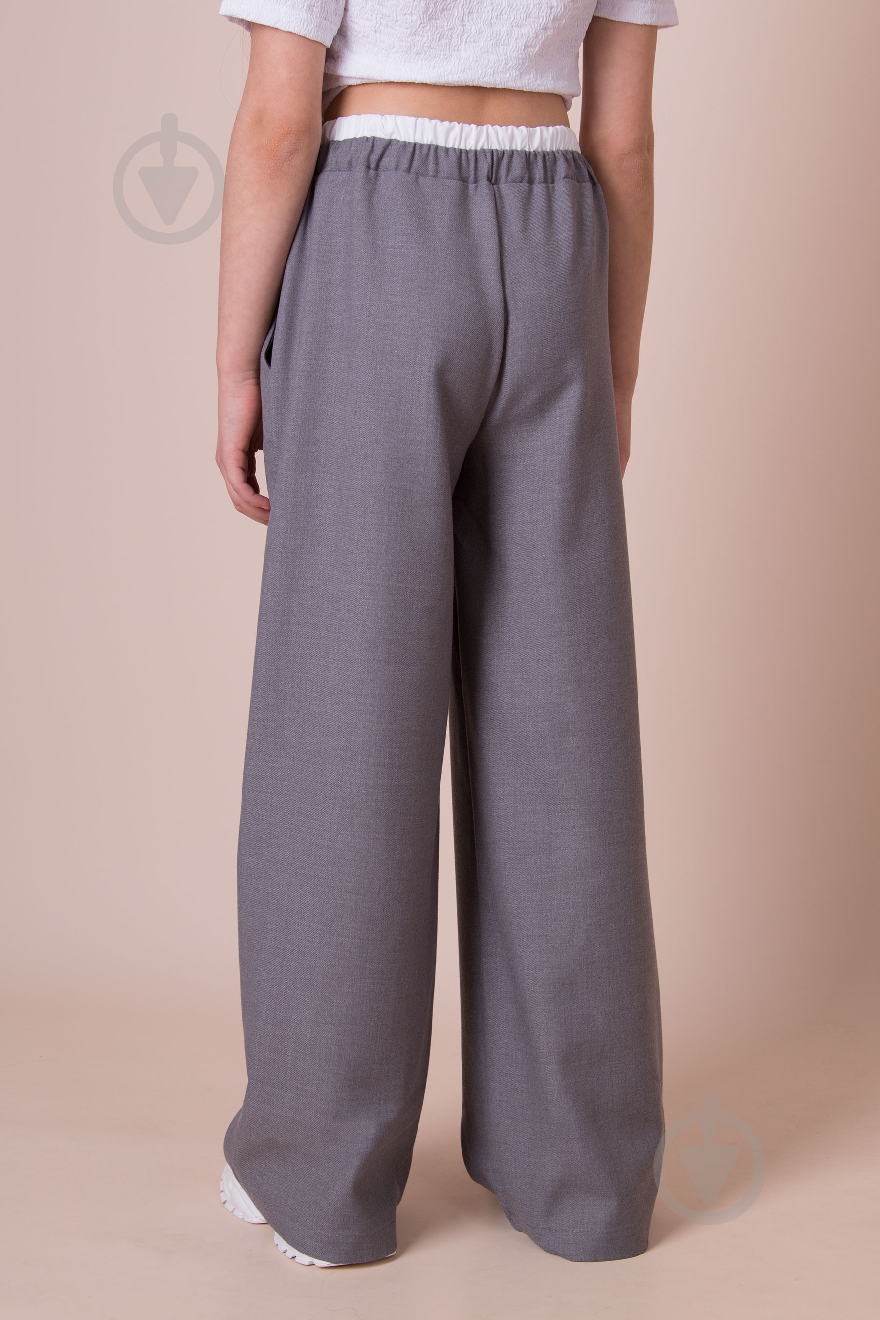 Брюки школьные Mevis 5516 (04) р.146 серый - фото 2 Брюки школьные Mevis 5516 (04) р.146 серый - фото 2