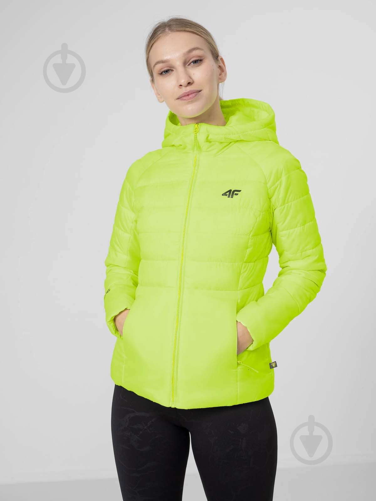 Куртка женская демисезонная 4F WOJACKET KUDP017 H4Z22-KUDP017-72N р.XS салатовая - фото 1 Куртка женская демисезонная 4F WOJACKET KUDP017 H4Z22-KUDP017-72N р.XS салатовая - фото 1