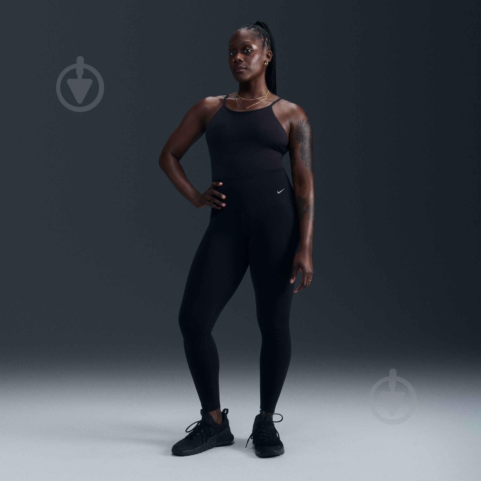 Лосини Nike W NK DF ZENVY HR TGHT DQ6013-010 р.XS чорний - фото 2 Лосини Nike W NK DF ZENVY HR TGHT DQ6013-010 р.XS чорний - фото 2