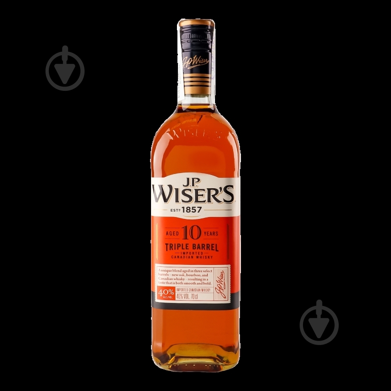 Виски J.P. Wiser's Tripple Barrel 10 років 0,7 л - фото 6 Виски J.P. Wiser's Tripple Barrel 10 років 0,7 л - фото 6