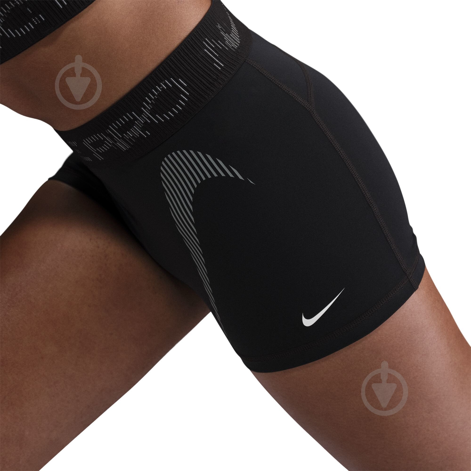 Лосины Nike W NP DF MR 3IN SHORT TT GRX HJ1226-010 р.XS черный - фото 5 Лосины Nike W NP DF MR 3IN SHORT TT GRX HJ1226-010 р.XS черный - фото 5