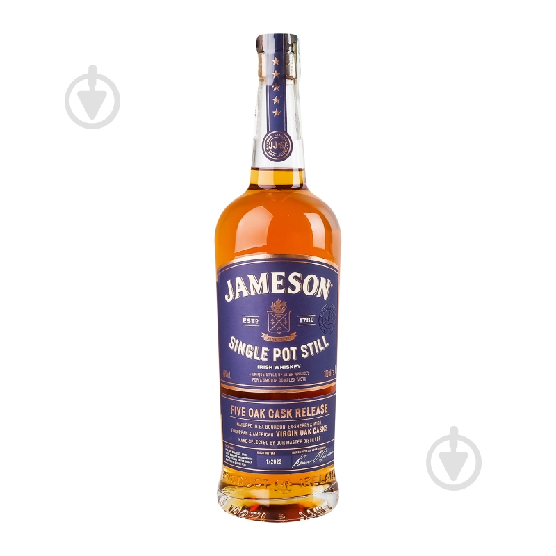 Виски Jameson Single Pot Still 0,7 л - фото 11 Виски Jameson Single Pot Still 0,7 л - фото 11