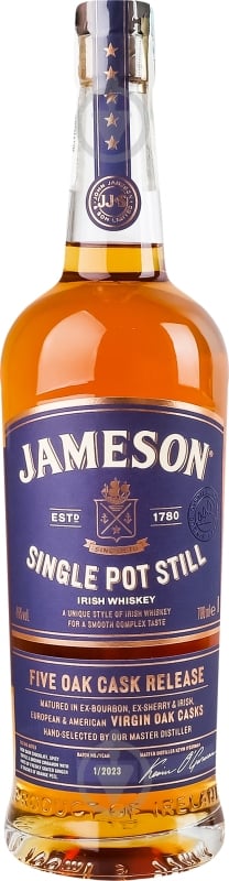Виски Jameson Single Pot Still 0,7 л - фото 2 Виски Jameson Single Pot Still 0,7 л - фото 2