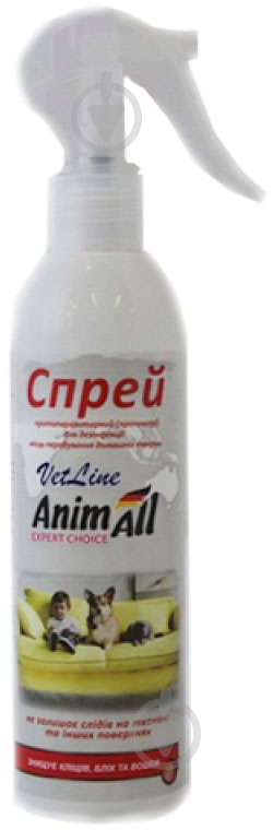 Спрей AnimAll протипаразитарний 250 мл шт. 250 мл - фото 1