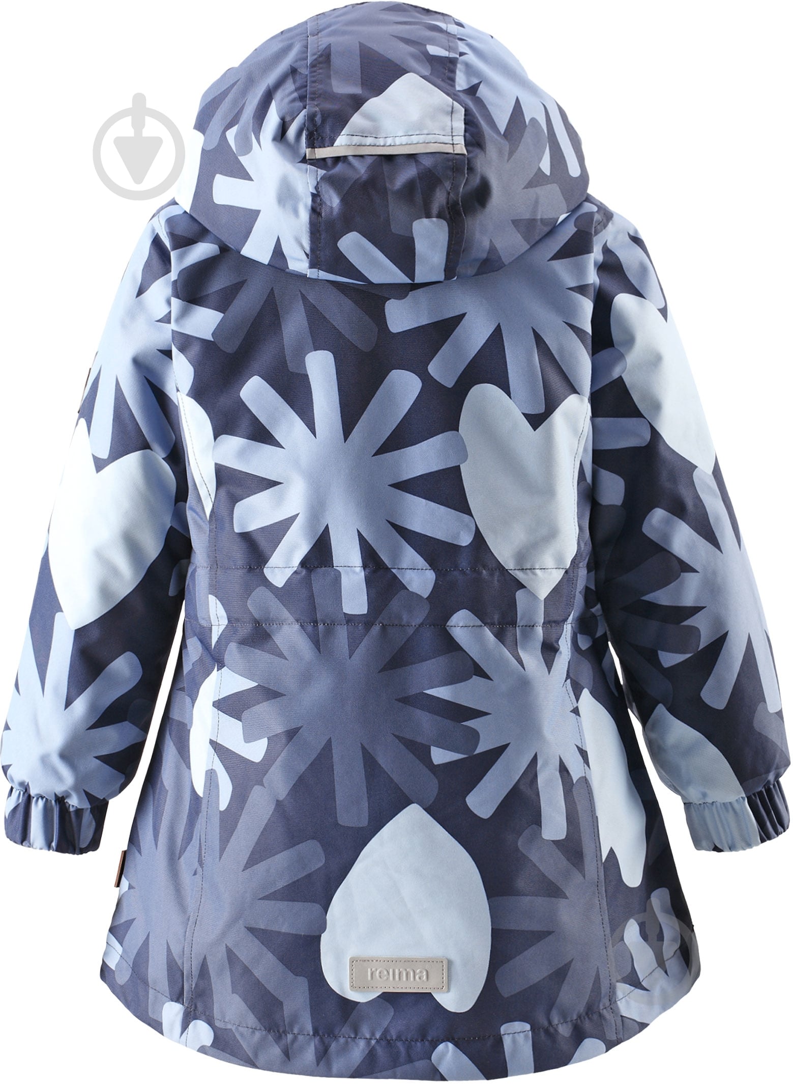 Куртка дитяча для дівчинки Reima Misteli р.140 темно-синій - фото 2