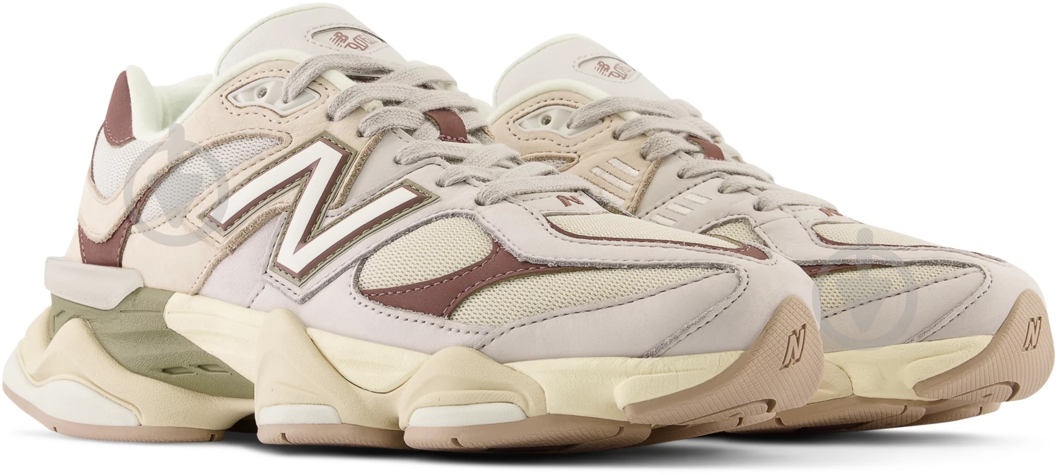 Кроссовки унисекс демисезонные New Balance U9060FNA р.39,5 бежевые - фото 4
