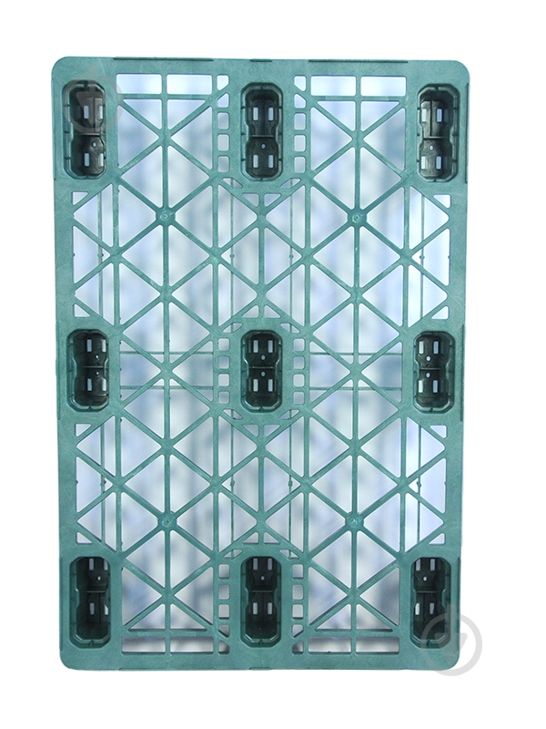 Поддон полимерный E800 1200*800*140 перф. зел. (94) Т2 - фото 5