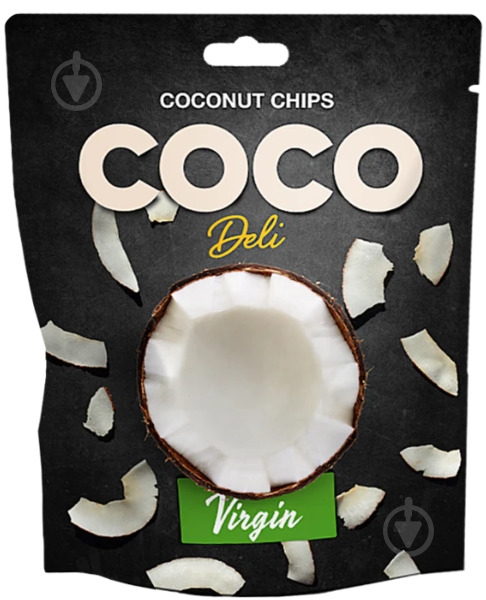 Чипсы кокосовые Coco Deli нейтральные 30 гр - фото 1