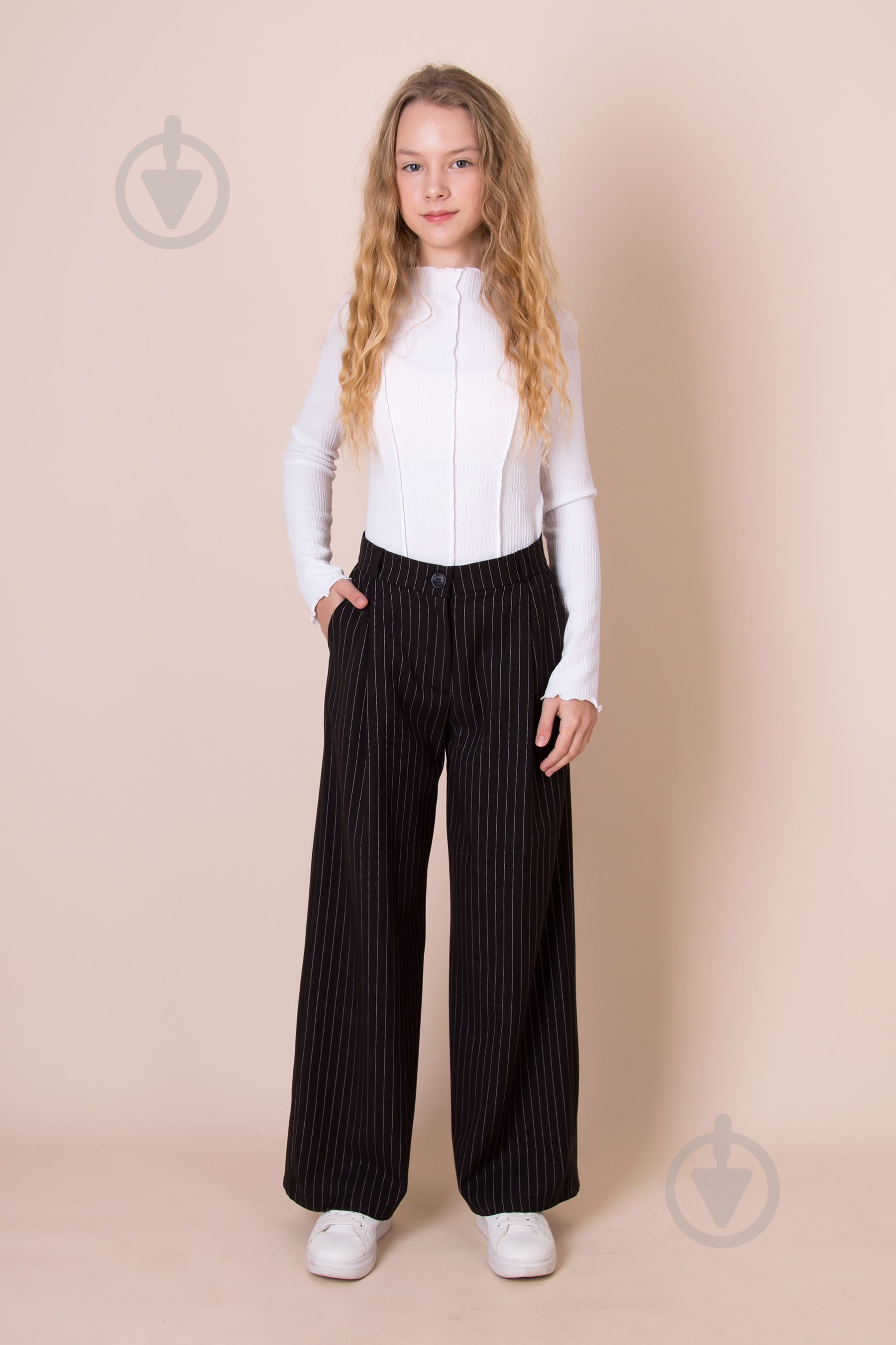 Брюки шкільні Mevis 5484 (02) р.152 чорний - фото 3 Брюки шкільні Mevis 5484 (02) р.152 чорний - фото 3