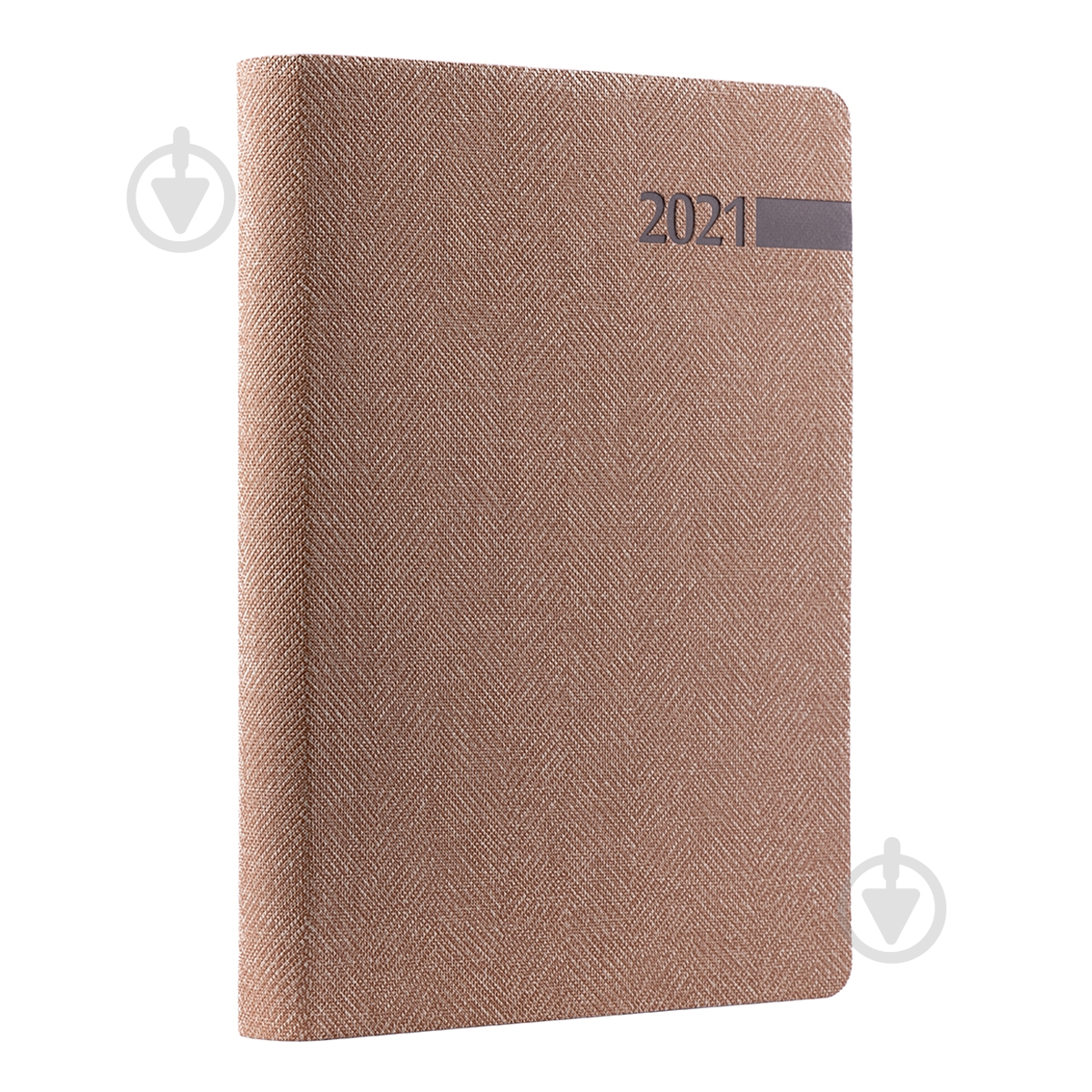 Щоденник датований Boss бежевий лінія Leo Planner A5 2021 - фото 1