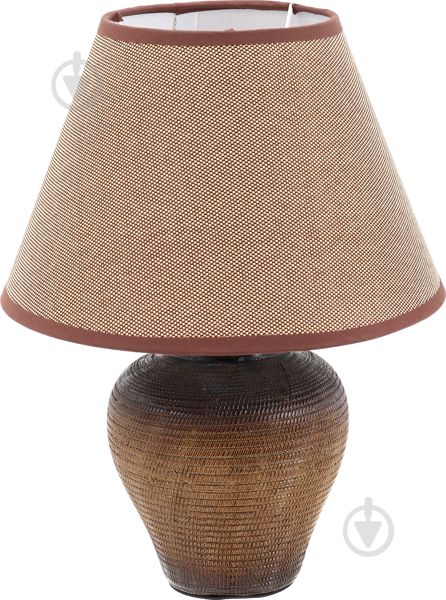 Настольная лампа декоративная Accento lighting 1x40 Вт E14 коричневый - фото 1