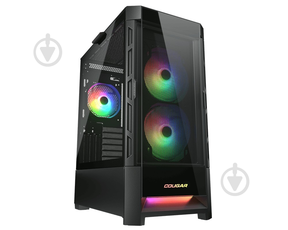 Корпус Cougar Duoface RGB (Black) - фото 1