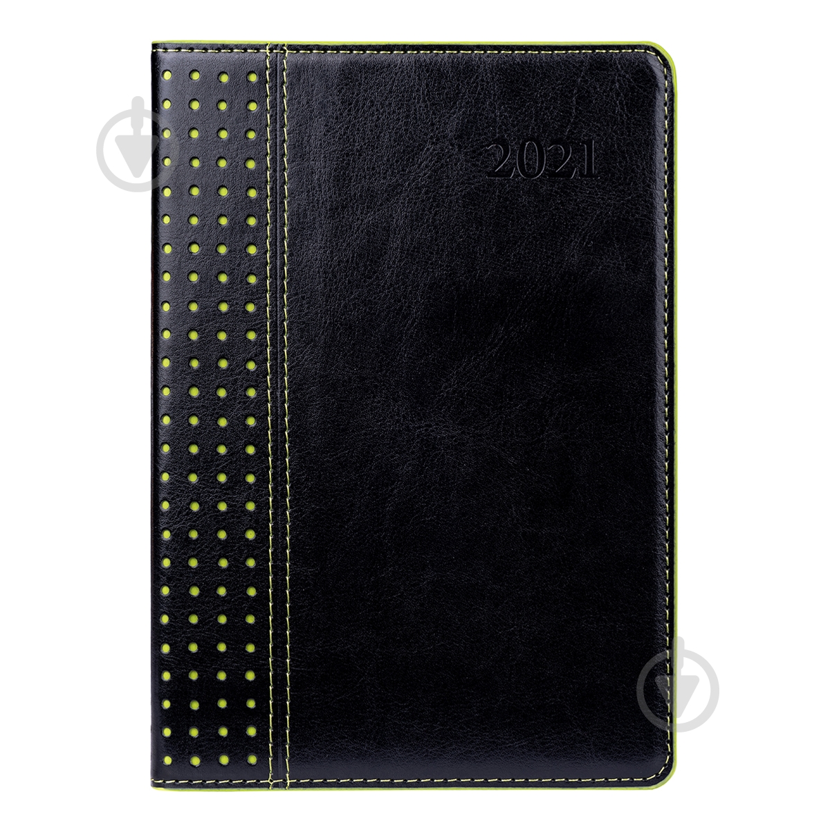 Щоденник датований чорний лінія Leo Planner Destiny A5 2021 - фото 2