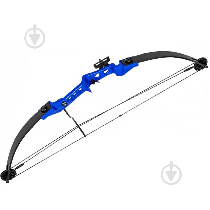 Лук Man Kung MK-CB30BL блочный ц: черно-синий - фото 1 Лук Man Kung MK-CB30BL блочный ц: черно-синий - фото 1