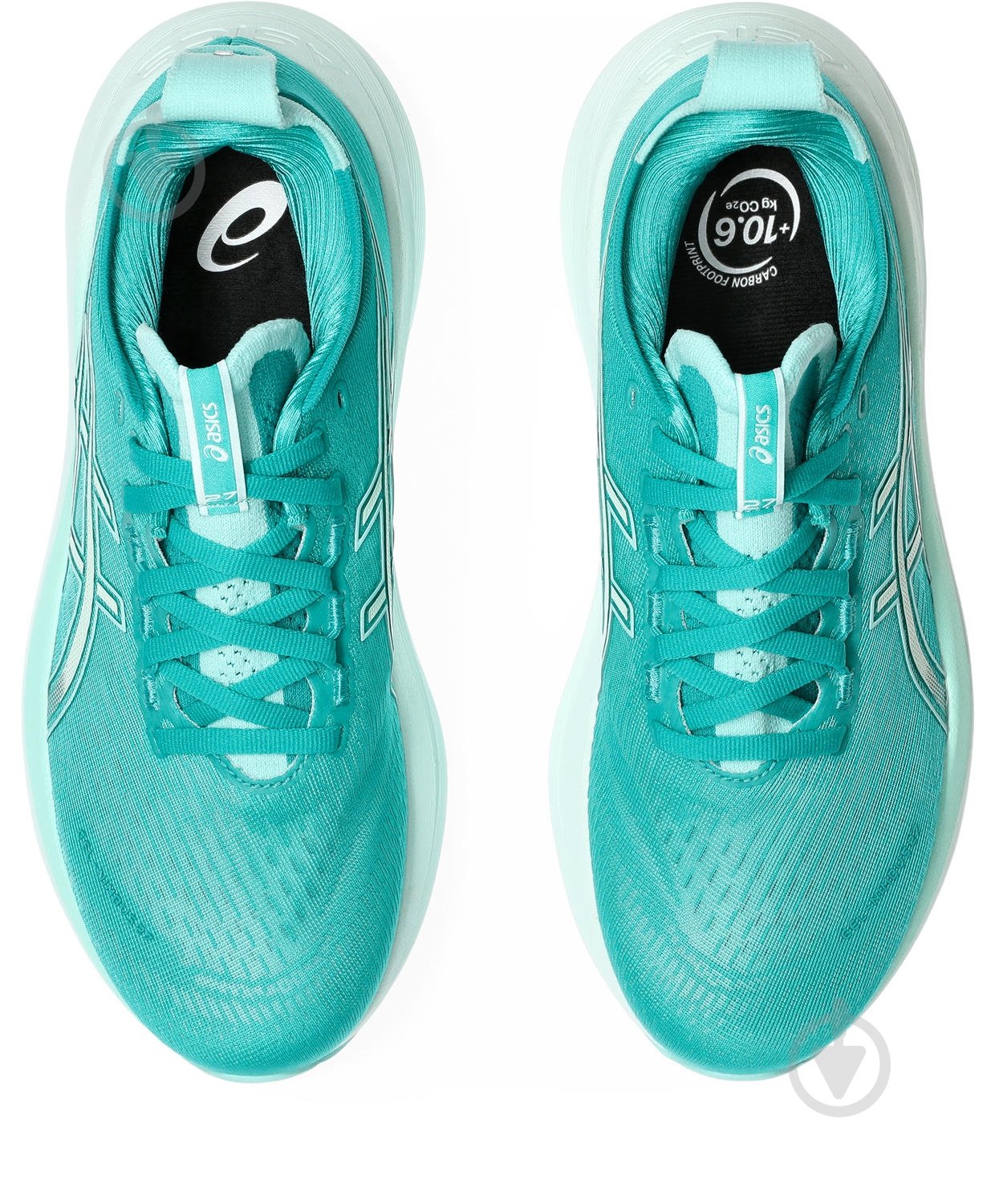 Кроссовки женские Asics GEL-NIMBUS 27 1012B753-400 р.38 бирюзовые - фото 7 Кроссовки женские Asics GEL-NIMBUS 27 1012B753-400 р.38 бирюзовые - фото 7