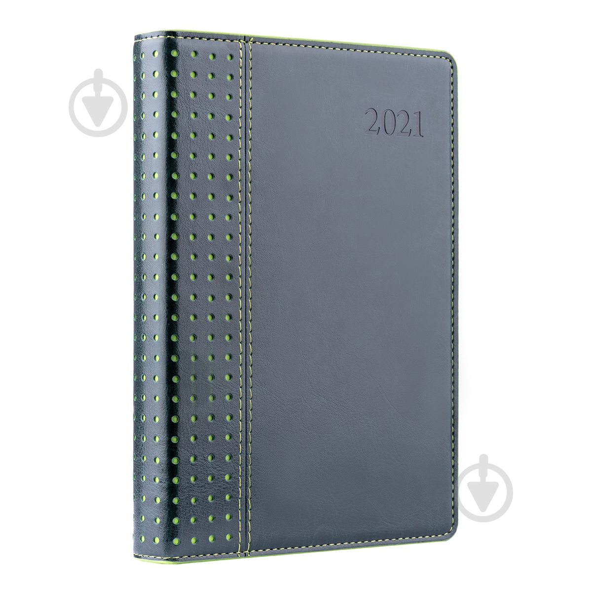Щоденник датований зелений лінія Leo Planner Destiny A5 2021 - фото 1