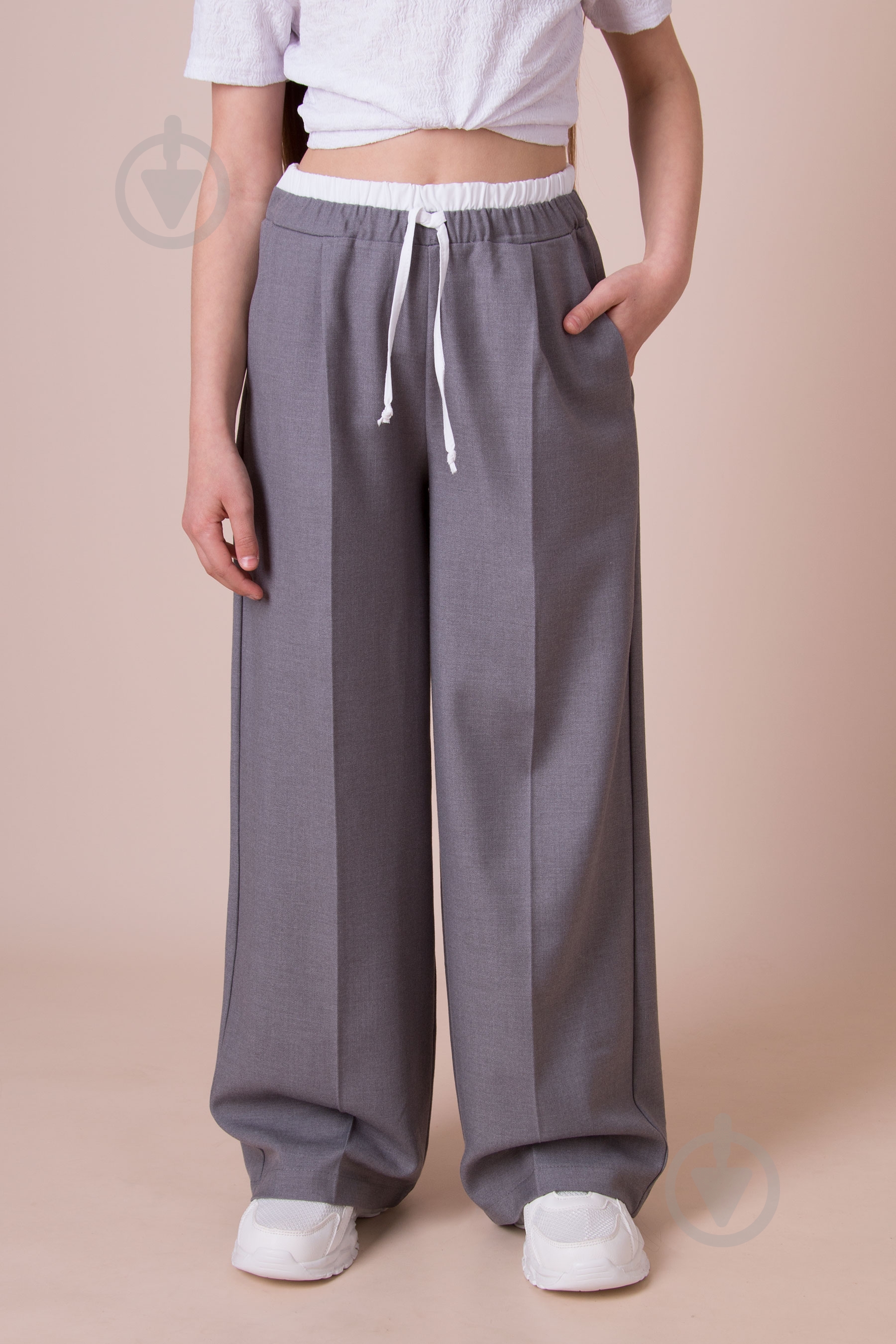 Брюки школьные Mevis 5516 (04) р.152 серый - фото 1 Брюки школьные Mevis 5516 (04) р.152 серый - фото 1