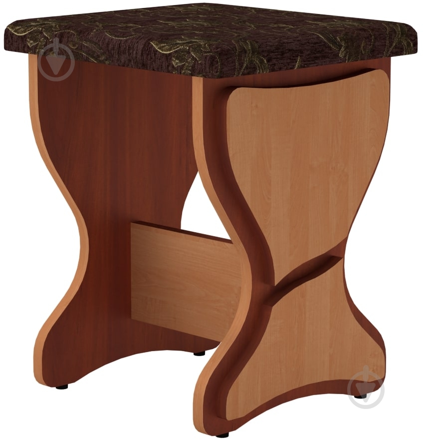 Табурет Компанит Т-3 бостон шоколад / ольха - фото 1 Табурет Компанит Т-3 бостон шоколад / ольха - фото 1